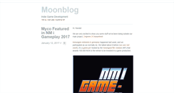 Desktop Screenshot of blog.moondrop.no